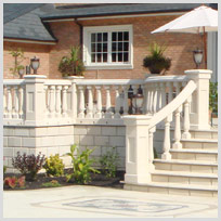 Build-A-Rail Stone Balustrade System